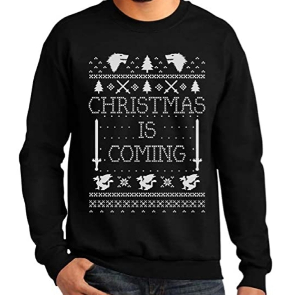 TStars unisex "Christmas is Coming " sweatshirt